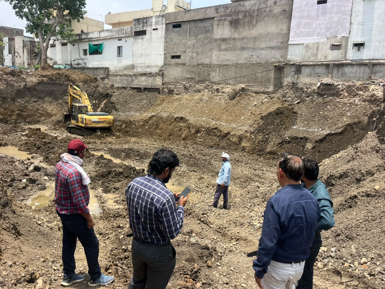 10 MLD Water tank Excavation